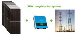 5kw on-grid system