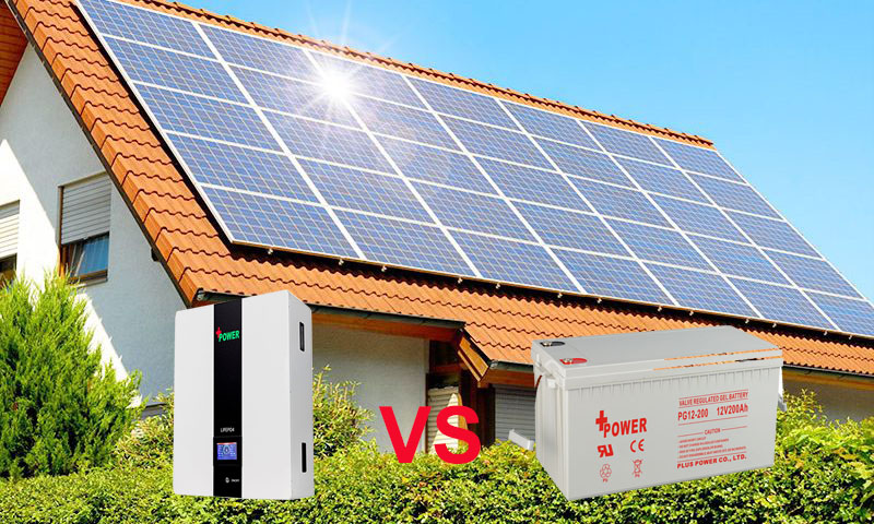 VRLA VS LIFEPO4 IN SOLAR